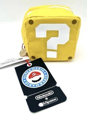 Nintendo LeSportsac Super Mario Bros Hatena Block Cosmetic Case Limited Edition